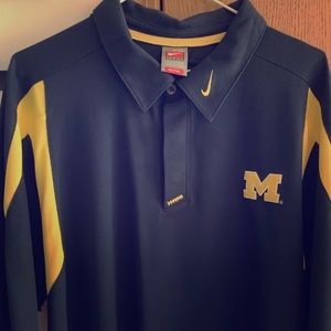 Men’s Michigan XXL Nike dri-fit Polo